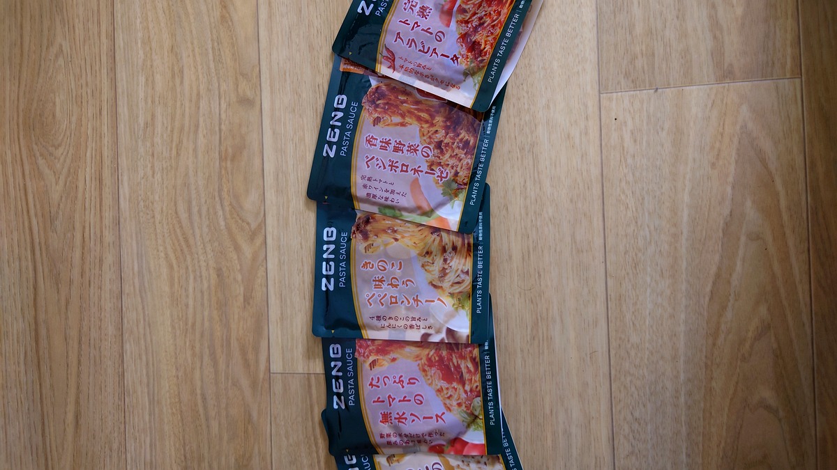 ZENB パスタソースの種類